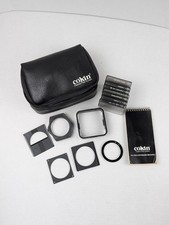 Cokin A Series Filter Kit Lot Frames Aperture Masks ND Grad Rings Case