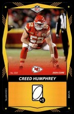 2024 UNO Elite Core Edition - Yellow #033 Creed Humphrey