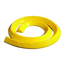 Pig Plr204-Bk Spillblocker Barrier Dike, Black, 4 In