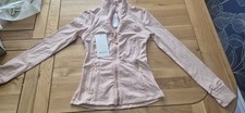 Brand New Lululemon Baby Pink Zip Up Jacket Size 8 UK