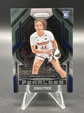 2025 Panini Prizm WNBA Fearless Sonia Citron #15 RC Washington Mystics