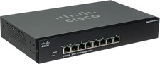 CISCO SF300-08 8-Port  10/100 Managed Switch RJ45