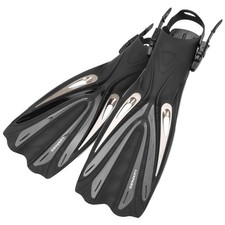 Diving Fins, Powerful Efficient Open Heel Scuba Diving Fins, Flippers for Snorke