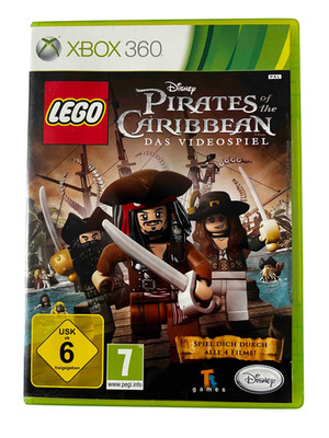 Lego Pirates of The Caribbean Fluch der Karibik Videospiel Xbox 360 Disney 2011