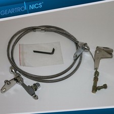 New 727 Stainless Braided Kickdown Cable Detent Mopar Transmission Fits Chrysle New 727 Stainless Braided Kickdown Cable Detent Mopar Transmission Fits Chrysle