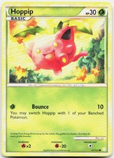 Pokemon Hoppip Common HeartGold SoulSilver 67/123 LP/MP Trading Card on eBay