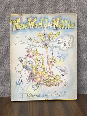 #ad #ad New World For Nellie By Rowland Emett 1952 First Edition Hard Cover Dust Jacket $40.00