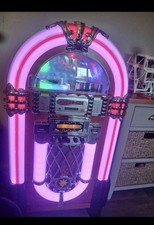 Monster Shop Retro Style Illuminated Jukebox Sound System
