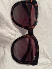   QUAY  COFFEE RUN POLARIZED BROWN SUNGLASSES TORTOISE - LIKE NEW 
