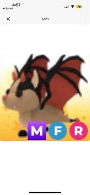 ADOPT A PET FROM ME!! MEGA NEON FLY RIDE BAT DRAGON!! FAST DELIVERY!