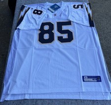 VINTAGE 2006 Reebok On Field NFL Jersey Sewn Antonio Gates Sz 60 4X NEW