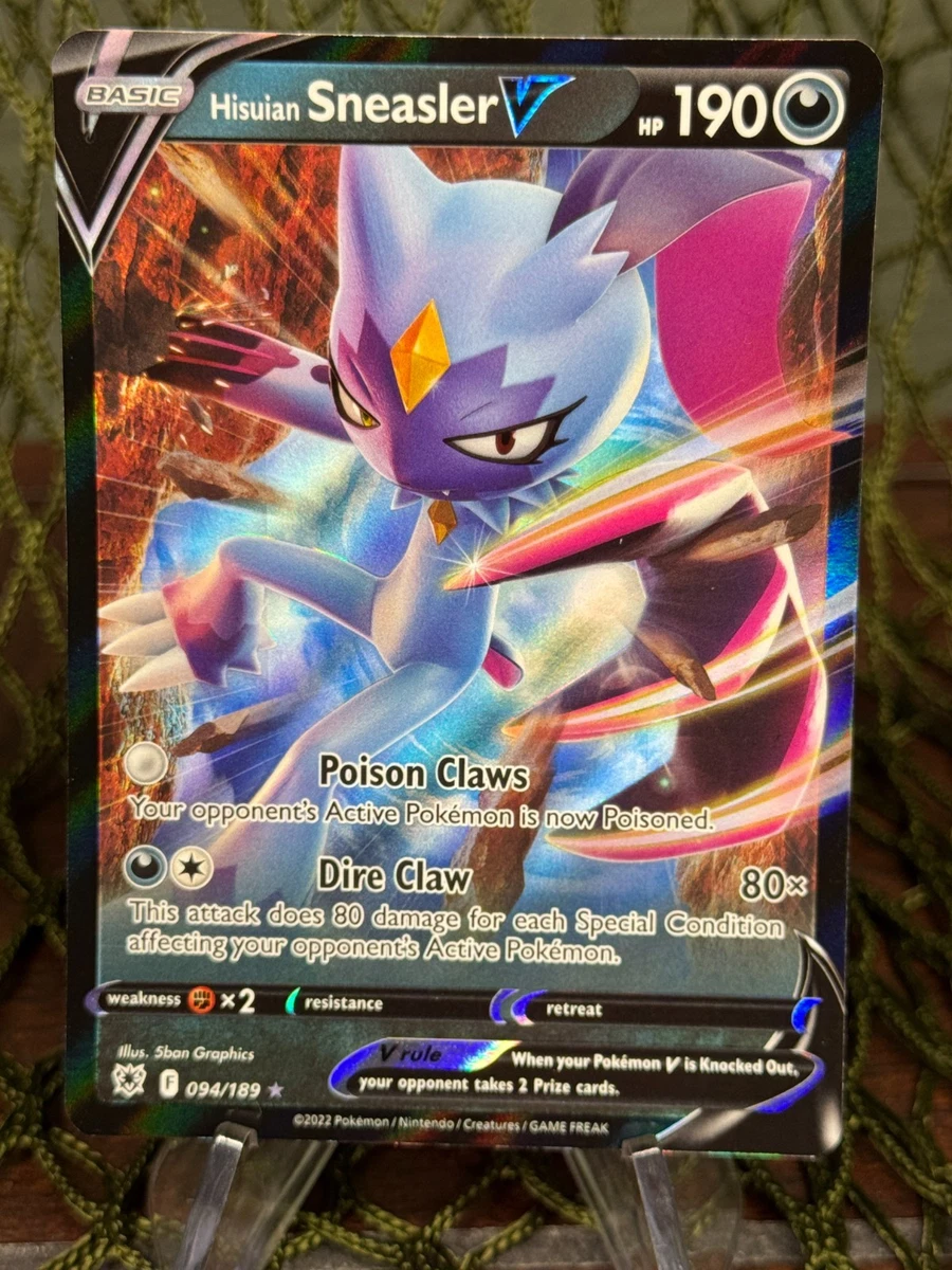 Hisuian Sneasler V Pokémon TCG Cards for sale | eBay