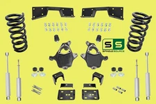 4"/6" Drop Kit SHOCKS C-NOTCH FOR 2001 - 06 Chevrolet Silverado GMC Sierra V6