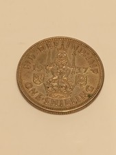 1937 King George VI Silver Scottish Shilling - First Year of Issue - .500 Silver