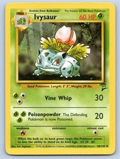 2000 POKEMON IVYSAUR BASE SET 2 44/130 UC NM A88619 FREE S&H on eBay