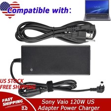 AC Adapter For Sony Vaio VGN-AW330J/H VGN-AW335J/H VGN-AW350J/B Charger 120W US