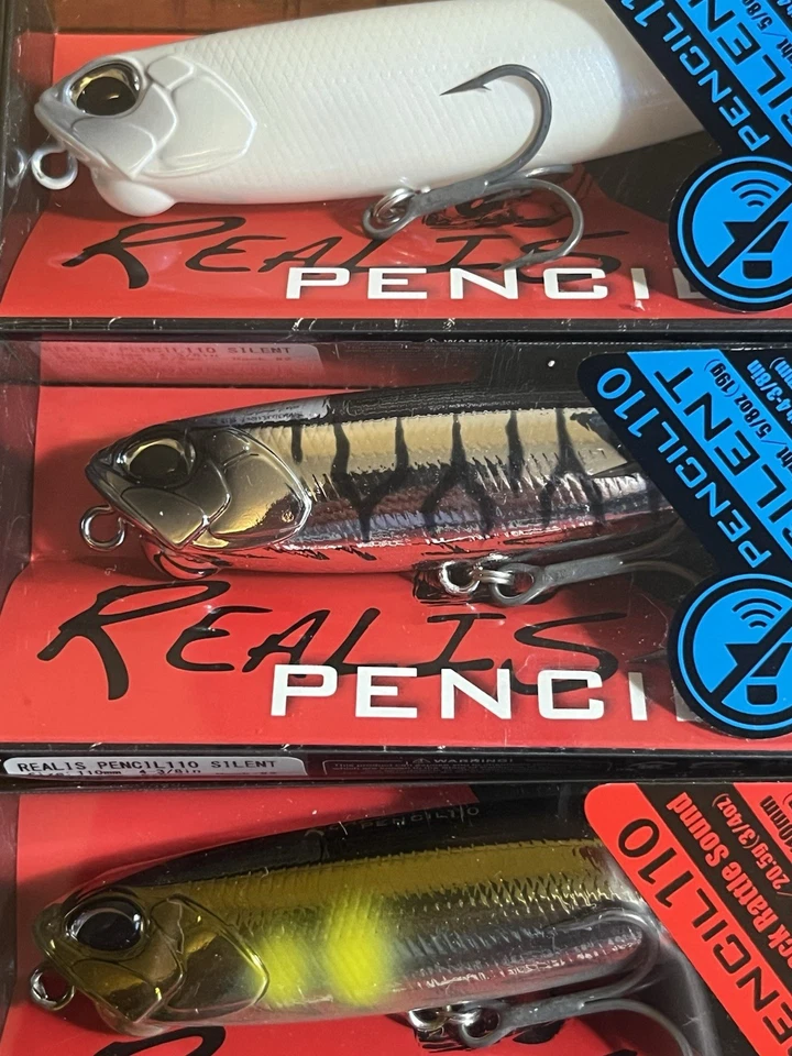 (Lote de 3) Lápiz DUO Realis 110/Lápiz 110 Silencioso Todos los Colores Diferentes *NUEVO* Foto 2 de 3