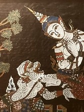 Handgefertigte traditionelle Stoffkunst