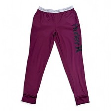 Hurley Women's Plum Logo Joggers Size M - Athletic Track Pants