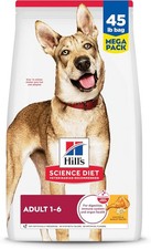 45-lb bag Adult 1-6 Chicken  Barley Recipe Dry Dog Supplies