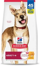 45-lb bag Adult 1-6 Chicken & Barley Recipe Dry Dog Supplies