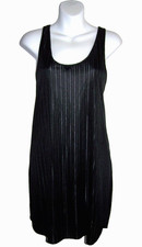 Vintage UndercoverWear Size L Women's Black Pullover Sleeveless Nightgown