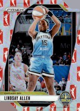 2024 Panini Prizm WNBA #107 Lindsay Allen WNBA Logo Prizms