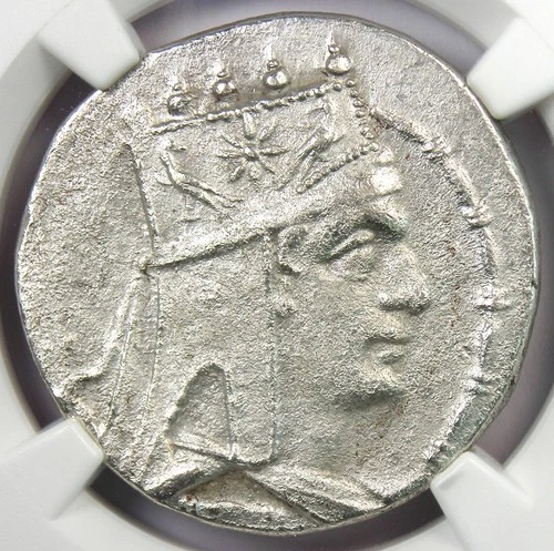 Tigranes II AR Tetradrachm Kings of Armenia Coin 95-56 BC - Certified NGC AU