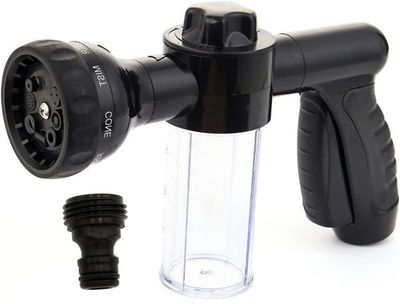 #ad Car Wash Foam Gun High Pressure Water Garden Hose Nozzle Soap Foam Sprayer ... $17.99