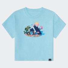 adidas kids SS TEE GRADIENT 3S BIKE SHORT