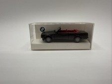 Selten 1:87 Herpa BMW E30 325i Cabrio schwarz rot Händler Dealer 9417 152