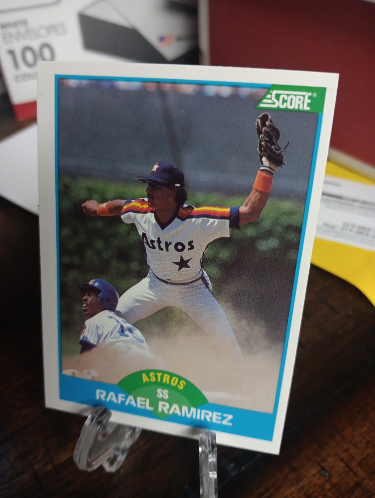 1989 Score - Rafael Ramirez #113 Houston Astros