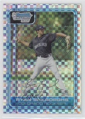 2006 Bowman Chrome Prospects X-Fractor 87/299 Ryan Spilborghs #BC56 0ba6