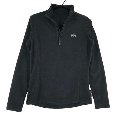 Helly Hansen 1/4 Zip Neck Polartec Fleece Pullover Jumper Sweater Damen Größe S