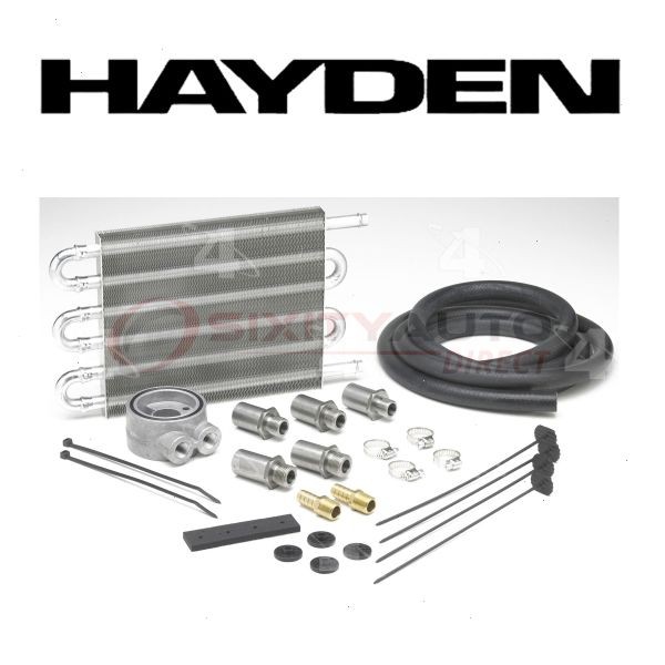 Hayden Engine Oil Cooler for 1974-1981 Volkswagen Dasher - Belts Cooling dn
