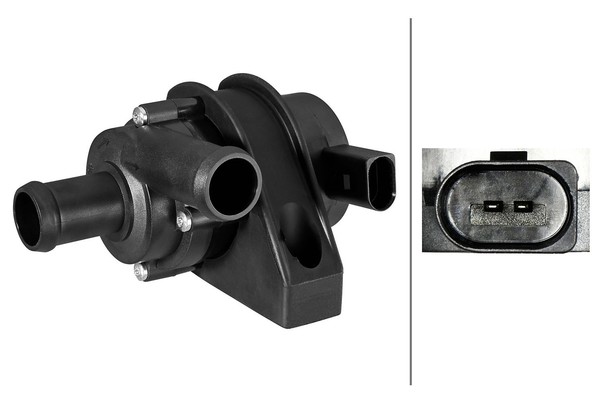 Hella Elektrische Zusatzwasserpumpe FüR Audi A3 1.8 Tfsi 2.0 Vw Golf Vi-image