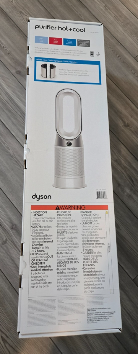 New in Box DYSON Dyson Purifier Hot+Cool HP11 w Hepa 13 Filter