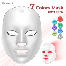 7 Colors LED Light Photon Therapy Face Mask for Facial Skin Care Beauty