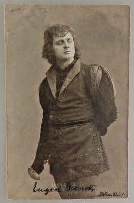 Autogramm deutscher Stummfilm- und Theater Schauspieler Eugen Frank (132068)