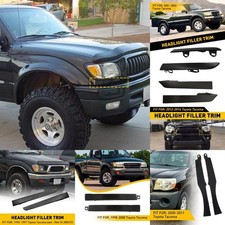 For Toyota Tacoma 1998-2000 Front Bumper Grille Headlight Filler Trim Panels Set