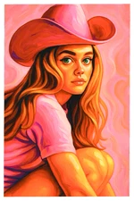 ALICIA SILVERSTONE * Fun Novelty * CELEBRITY ART * Glossy Vinyl Sticker * 4x6