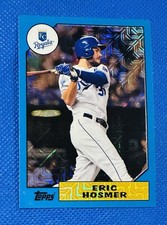 2017 Topps Silver Pack 1987 Design Chrome - Eric Hosmer #87-EH Blue /99