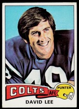 1975 Topps David Lee 361 Baltimore Colts
