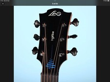 Lag Thv30.DCE.hyvibe top Of Range .exquisite Guitar In Lag Hardcase.