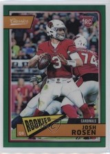 2018 Panini Honors Classics Update Rookies Green 52/75 Josh Rosen #305 hg6
