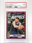 LUKA DONCIC 2024-25 DONRUSS OPTIC NET MARVELS PINK VELOCITY /79 PSA 9 Q3464