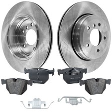 Rear Brake Disc Rotors and Pads Kit for 528 525 E60 5 Series BMW 528i 525i 2007
