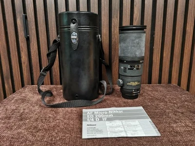 Nikon Micro Nikkor 200mm F4 for sale | eBay
