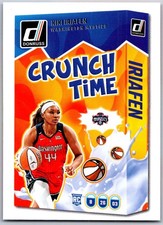 🏀 2025 Donruss WNBA Crunch Time #20 Kiki Iriafen Washington Mystics