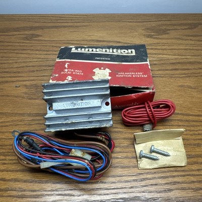 NOS LUMENITION Infra-Red Solid State ''Breakerless'' Ignition System Power Module